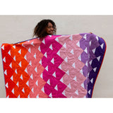 Warm Reflections Pre Cut 60" X 72" Kit Fabric Pattern and Binding and backing Included ALL PRE CUT ready to sew