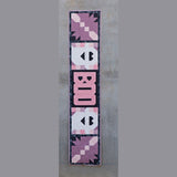 Boo Halloween in PInk Table Runner Quilt Kit Fabric Pattern Binding Backing ALL PRE CUT 16 " X 69" Halloween Ghost Art Gallery Fabrics