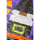 Witchin' Gnomes and Candy Corn Table Runner Quilt Kit Fabric Pattern Binding Backing ALL PRE CUT 18" X 60" Halloween
