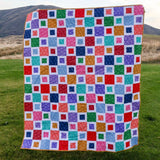 Frances Dream Quilt Kit: Pre-Cut with Fabric, Binding, and Backing - Ideal for Beginners (59" x 69") by Kitchen Table Quilts