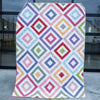 AquaRhythm Quilting Ensemble Kit Stoffmuster Bindungsrückseite enthalten ALLES VORGESCHNITTEN Anfängerfreundlich 59 x 79