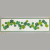 St. Patrick's Day Sham-Rockin‘ 16" x 60" Tischläufer-Quilt-Set – Enthält vorgeschnittenen Stoff, Muster, Bindung und Rückseite – Perfekt für Anfänger, Mit 16" x 60" Kleeblättern