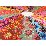 34 piece Crazy Daisy flower pre cut Layer Cake 10 " squares 100% cotton fabric quilt