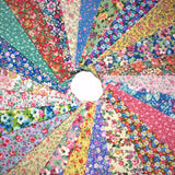 Vintage Floral Shabby chic light jelly roll cotton fabric quilt strips 2.5 inch 20 pieces