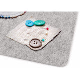 100% Wool Ironing Mat - Wool Pressing Mat 17" x 13.5" - The Fabric Hut