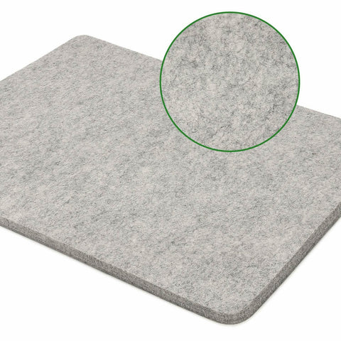 Wool Ironing Mat-pad Made with 100% New Zealand Wool Pressing Pad Great for Trav, Size: 17 x 24, Gray