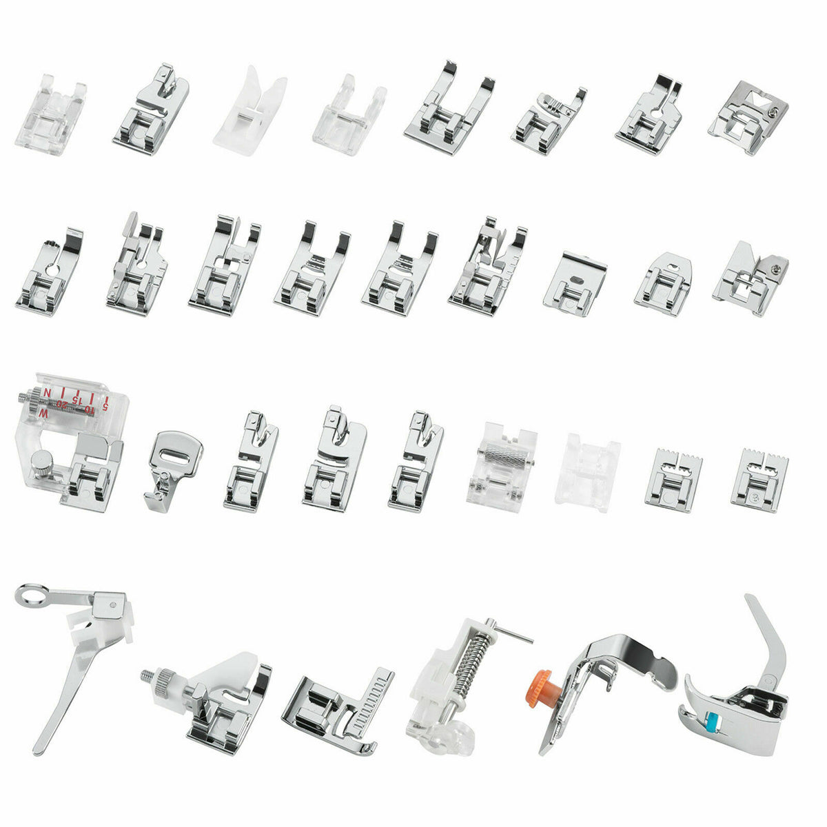 32 pcs Sewing Machine Presser Feet Set - The Fabric Hut