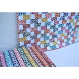 Ready-to-Sew Prairie Blossoms Quilt Set: Includes Fabric, Guide, Edges, & Backing
