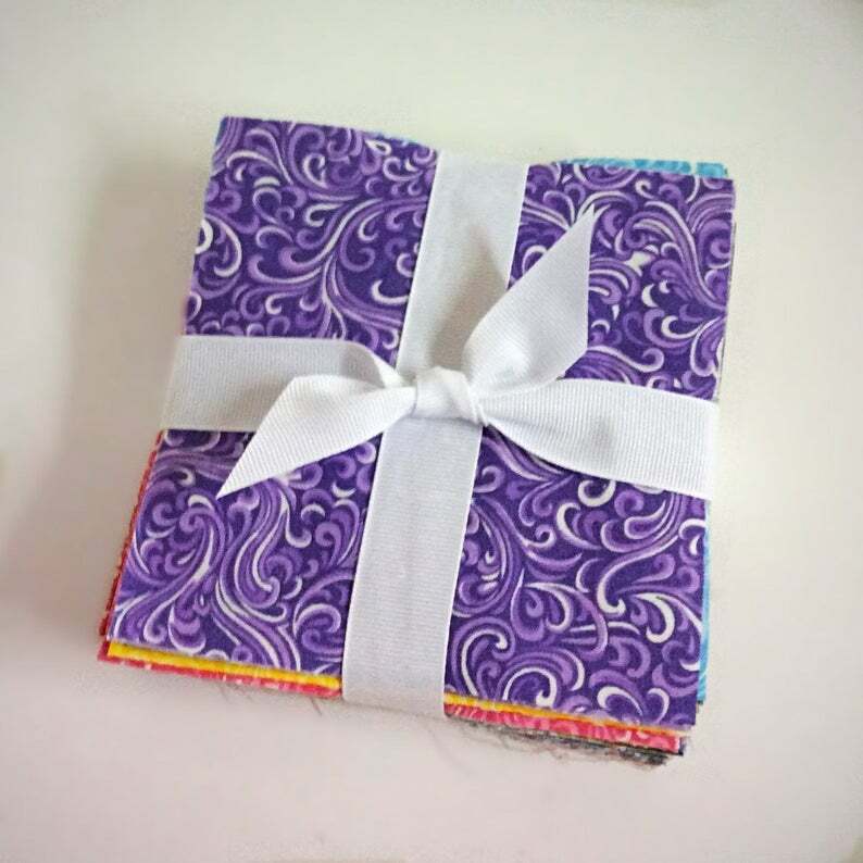 102 Yummy Twist vorgeschnittene Charm Pack 5" Quadrate 100 % Baumwolle Stoff Quilt
